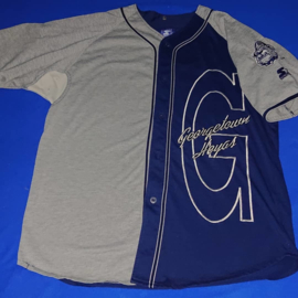 VINTAGE 90S STARTER JERSEY ( LICHT GEBRUIKT ) GEORGETOWN HOYAS ( ZELDZAAM )