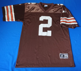 VINTAGE 90S STARTER SHIRT ( LICHT GEBRUIKT ) CLEVELAND BROWNS ( ZELDZAAM )