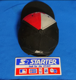 VINTAGE 90S STARTER TWO TONE PET ( GEBRUIKT ) RUNNIN REBELS ( EXTREEM ZELDZAAM