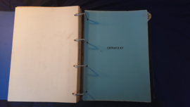 WERKPLAATS HANDBOEKEN 11X IN MOOIE MAP ( ZELDZAAAAM )