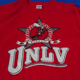 VINTAGE 90S STARTER T SHIRT ( 2 ) ( LICHT GEBRUIKT ) RUNNIN REBELS ( ZELDZAAM )