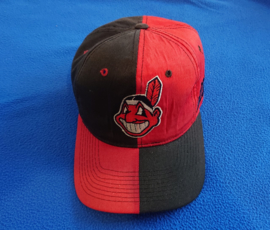 STARTER VINTAGE 90S TWO TONE PET ( LICHT GEBRUIKT ) CLEVELAND INDIANS ( ZELDZAAM )