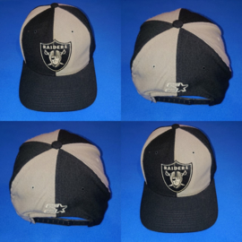 VINTAGE 90S STARTER PINWHEEL PET ( LICHT GEBRUIKT ) LOS ANGELES RAIDERS ( ZELDZAAAAM )