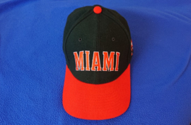 VINTAGE 90S STARTER PET DICHT MODEL ( LICHT GEBRUIKT ) MIAMI HURRICANES ( ZELDZAAAM )