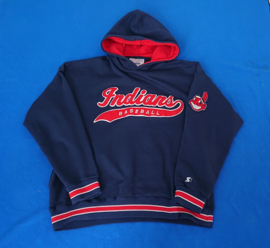 VINTAGE 90S STARTER SCRIPT CAPUCHON TRUI ( LICHT GEBRUIKT ) CLEVELAND INDIANS ( ZELDZAAM )