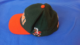 VINTAGE 90S STARTER PET DICHT MODEL ( LICHT GEBRUIKT ) MIAMI HURRICANES ( ZELDZAAAM )