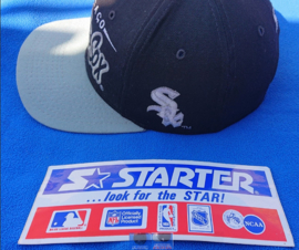 VINTAGE 90S STARTER GRAFFITI PET ( LICHT GEBRUIKT ) CHICAGO WHITE SOX ( EXTREEM ZELDZAAM )