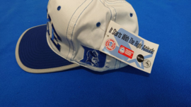 VINTAGE 90 STARTER ACADEMY ARCH PET WIT ( ZELDZAAM ) ( NIEUW ) + TAGS DUKE BLUE DEVILS