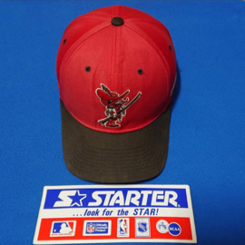 VINTAGE 90S STARTER PET GESLOTEN ( LICHT GEBRUIKT ) RUNNIN REBELS  ZELDZAAAAM )
