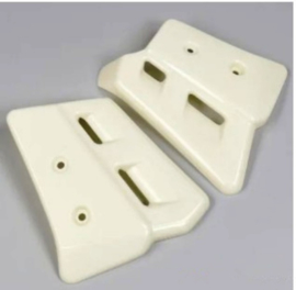 RADIATEUR KAPJES SET WIT (13-8 ) ( OP BESTELLING )