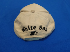 VINTAGE 90S STARTER PET ( LICHT GEBRUIKT ) CREME CHICAGO WHITE SOX ( ZELDZAAM )