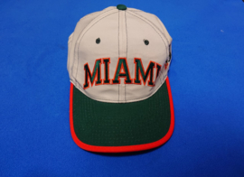 VINTAGE 90 STARTER ACADEMY ARCH PET WIT ( ZELDZAAM ) MIAMI HURRICANES