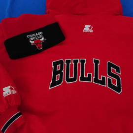 VINTAGE 90S STARTER PUFFER ( LICHT GEBRUIKT ) CHICAGO BULLS ( ZEER ZELDZAAM )