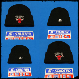 VINTAGE 90S STARTER MUTS ( 20-7) ( LICHT GEBRUIKT ) CHICAGO BULLS ( ZELDZAAM )