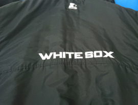 VINTAGE 90S STARTER PUFFER JAS ( LICHT GEBRUIKT ) CHICAGO WHITE SOX