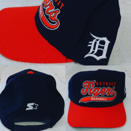 VINTAGE 90S STARTER SCRIPT PET ( NIEUW ) DETROIT TIGERS  ( ZELDZAAM )