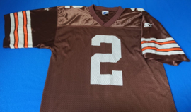 VINTAGE 90S STARTER SHIRT ( LICHT GEBRUIKT ) CLEVELAND BROWNS ( ZELDZAAM )