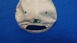 VINTAGE 90 STARTER ACADEMY ARCH PET WIT ( ZELDZAAM ) ( NIEUW ) FLORIDA MARLINS