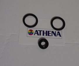 KEERRING/BOURAGE SET VAN 3 ATHENA ( ACHTER POELIE + GAT )