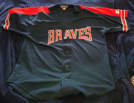 VINTAGE 90S STARTER JERSEY ( LICHT GEBRUIKT ) ATLANTA BRAVES