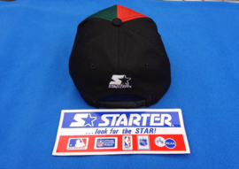 VINTAGE 90S STARTER TWO TONE PET ( LICHT GEBRUIKT ) MIAMI HURRICANES  ( ZELDZAAM )