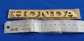 HONDA EMBLEEM GOUD 15CM