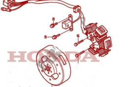 ONSTEKING COMPLEET ORI HONDA HONDA WALLAROO