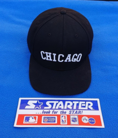 VINTAGE 90S STARTER PET ( LICHT GEBRUIKT ) CHICAGO AMERICAN GIANTS ( NEGRO LEAGUE ) ZELDZAAM