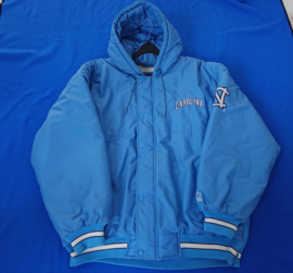 VINTAGE 90S STARTER PUFFER ( LICHT GEBRUIKT ) CAROLINA TAR HEELS ( ZEER ZELDZAAM )