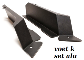 VOET K SET ALU ZWART