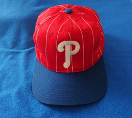 VINTAGE 90S STARTER PINSTRIPE PET ( LICHT GEBRUIKT ) PHILADELPHIA PHILLIES