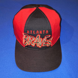 VINTAGE 90S STARTER TRI POWER GRAFFITI PET ( LICHT GEBRUIKT ) ATLANTA BRAVES
