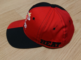 VINTAGE 90S STARTER TWO TONE PET ( LICHT GEBRUIKT ) MIAMI HEAT ( ZELDZAAAAAM )