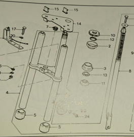 BALH GED CAGE B ASSY(2)  NUM 13 OP DE TEKENING