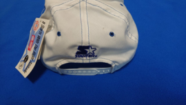 VINTAGE 90 STARTER ACADEMY ARCH PET WIT ( ZELDZAAM ) ( NIEUW ) + TAGS DUKE BLUE DEVILS