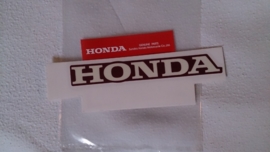 STICKER HONDA ( ORI HONDA ) ( ACHTERGR BORD ROOD )