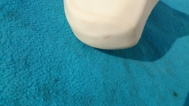 PADDESTOEL (3) WIT ( GEBRUIKT )