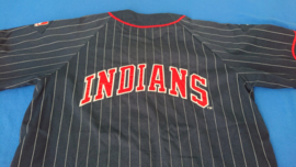 VINTAGE 90S STARTER PINSTRIPE JERSEY ( LICHT GEBRUIKT ) CLEVELAND INDIANS