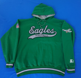 VINTAGE 90S STARTER SCRIPT CAPUCHON TRUI ( LICHT GEBRUIKT ) ( ZELDZAAM )PHILADELPHIA EAGLES