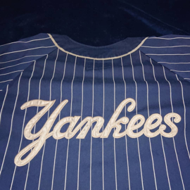 VINTAGE 90S STARTER PINSTRIPE JERSEY ( LICHT GEBRUIKT ) NEW YORK YANKEES