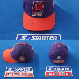 VINTAGE 90S STARTER PET DICHT MODEL ( LICHT GEBRUIKT ) PHOENIX SUNS ( ZELDZAAM )