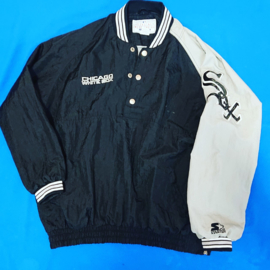 VINTAGE 90S STARTER WINDBREAKER ( LICHT GEBRUIKT ) CHICAGO WHITE SOX ( ZELDZAAM )