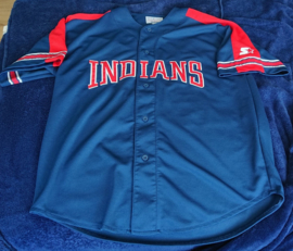 VINTAGE 90S STARTER JERSEY ( LICHT GEBRUIKT ) CLEVELAND INDIANS