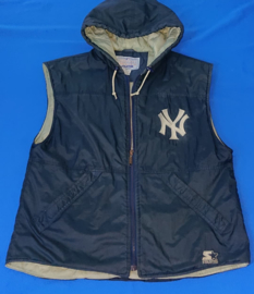 VINTAGE 90S STARTER BODYWARMER ( LICHT GEBRUIKT ) NEW YORK YANKEES ( ZELDZAAM )