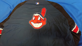 VINTAGE 90S STARTER KANGAROO JAS ( LICHT GEBRUIKT ) CLEVELAND INDIANS