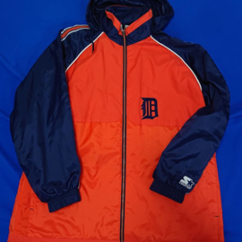 VINTAGE 90S STARTER WINDBREAKER ( NIEUW ) DETROIT TIGERS ( ZELDZAAM )