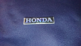 EMBLEEM ZW/CHR HONDA 7CM ( NIET VOOR MASK )