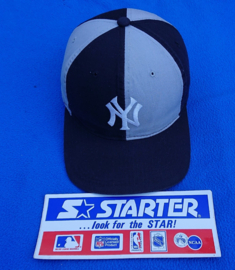 VINTAGE 90S STARTER PINWHEEL PET ( LICHT GEBRUIKT ) NEWYORK YANKEES ( ZEER ZELDZAAM )