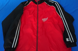 VINTAGE 90S STARTER WINDBREAKER ( LICHT GEBRUIKT ) DETROIT RED WINGS