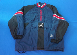 VINTAGE 90S STARTER KANGAROO JAS ( LICHT GEBRUIKT ) ATLANTA BRAVES